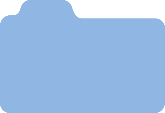 About Me Folder Card Mobile